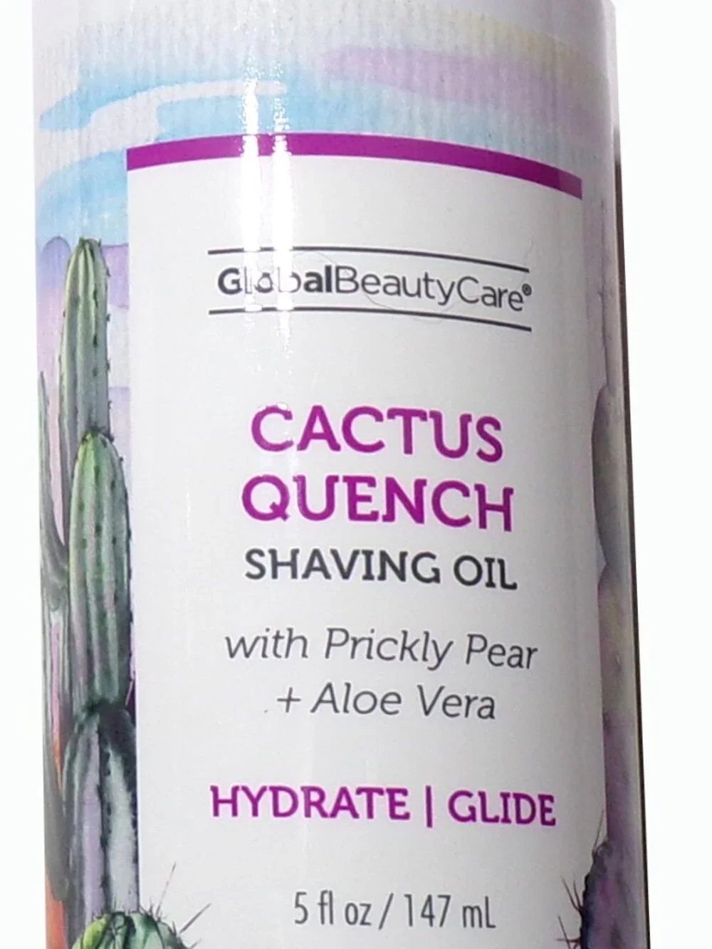 Global Beauty Care Cactus Quench Shaving Oil 5 fl oz (Set of 2)